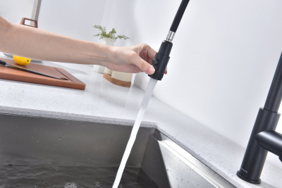 Смеситель для кухни Galant, антрацит, Ga213077-AN, Paulmark - купить в интернет-магазине Sun-buy
