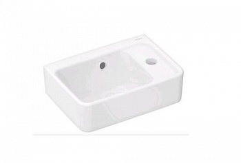 Раковина, Hansgrohe, Xanuia Q, шгв 360*250*105, отверстия для смесителя-1, цвет-белый 60129450 - купить в интернет-магазине Sun-buy