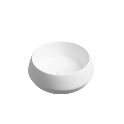 Раковина CERAMICANOVA Maya накладная круглая 400x400x140 белый матовый CN12004MW - купить в интернет-магазине Sun-buy