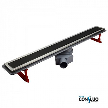 Душевой лоток Pestan 650 Premium Line Black Glass  (13000293) - купить в интернет-магазине Sun-buy
