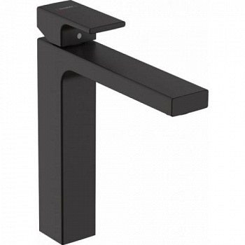 Смеситель для раковины, Hansgrohe, Vernis Shape, цвет-черный матовый 71591670 - купить в интернет-магазине Sun-buy