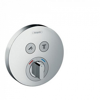 Смеситель для душа, Hansgrohe, ShowerSelect S, цвет-хром 15748000 - купить в интернет-магазине Sun-buy