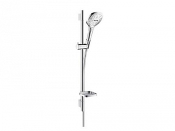 Душевой гарнитур, Hansgrohe, Raindance Select E, цвет-белый/хром 26620400 - купить в интернет-магазине Sun-buy
