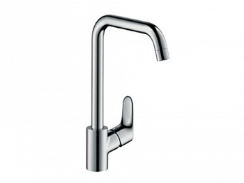 Смеситель для кухни, Hansgrohe, Focus M41, цвет-хром 31820000 - купить в интернет-магазине Sun-buy