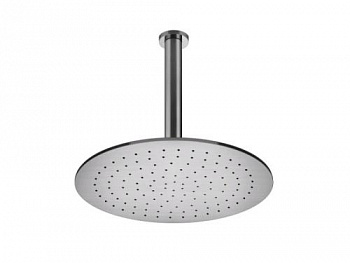 * Верхний душ, Gessi, Shower316, шгв 355*355*12, цвет -Black Metal Brushed PVD - купить в интернет-магазине Sun-buy