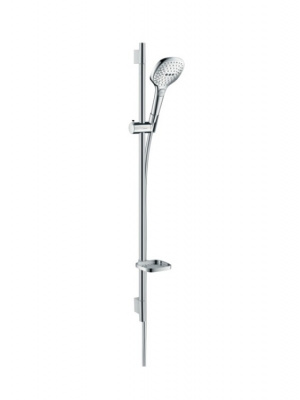 Душевой гарнитур, Hansgrohe, Raindance Select E, цвет-белый/хром 26623400 - купить в интернет-магазине Sun-buy
