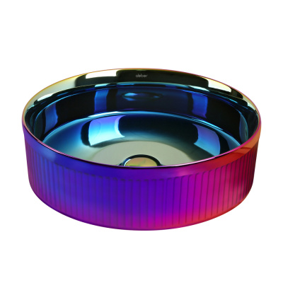 Раковина накладная ABBER Bequem AC2114Regen хамелеон - купить в интернет-магазине Sun-buy