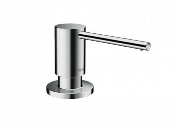 Диспенсер для жидкого мыла или средства для мытья посуды, Hansgrohe, A41, хром 40438000 - купить в интернет-магазине Sun-buy