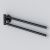 A85A32622 X-Joy, Двойная вешалка-вертушка для полотенец черный A85A32622 X-Joy, Двойная вешалка-вертушка для полотенец черный - купить в интернет-магазине Sun-buy