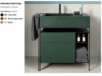 Каркас, CIELO, Narciso Mini, для консоли, шгв 760*500*660, цвет-Brushed Bronze NASTM BZ - купить в интернет-магазине Sun-buy