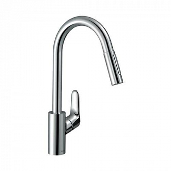 Смеситель для кухни, Hansgrohe, Focus M41, Eco, цвет-хром 31833000 - купить в интернет-магазине Sun-buy