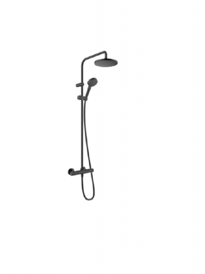 Душевая стойка, Hansgrohe, Vernis Blend, цвет-черный матовый 26276670 - купить в интернет-магазине Sun-buy