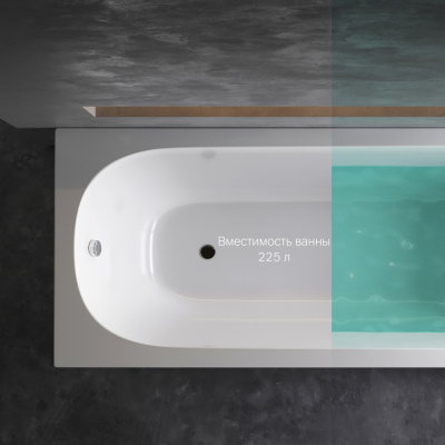 W72A-180-080W-A2 Ванна акриловая Spirit 180x80 - купить в интернет-магазине Sun-buy
