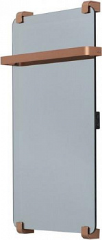 Полотенцесушитель электрический Allen Brau Infinity 80x44 с рейлингом и креплением, медь браш 00305011 - купить в интернет-магазине Sun-buy