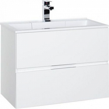 Тумба с раковиной Aquanet Алвита 70 белый 00212680 - купить в интернет-магазине Sun-buy