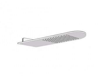 * Верхний душ, Gessi, Shower316, шгв 200*620*79, цвет -Black Metal Brushed PVD - купить в интернет-магазине Sun-buy