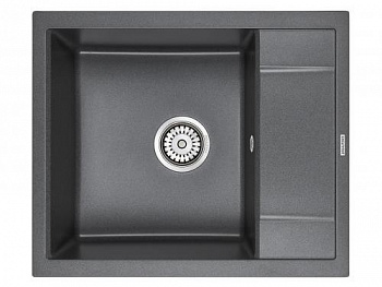 Мойка FLUGEN 50-600, IT-GRANIT, PM216050-DG, графит, 600х500 мм, Paulmark - купить в интернет-магазине Sun-buy