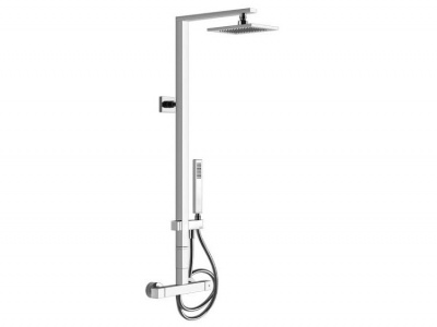 * Душевая стойка, Gessi, Rettangolo, цвет-Finox - купить в интернет-магазине Sun-buy