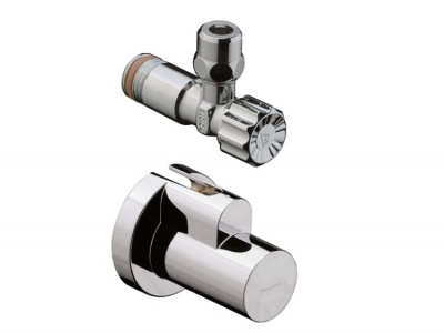 Вентиль, Hansgrohe, Talis Classic, 3/8", цвет-шлифованный никель 13954820 - купить в интернет-магазине Sun-buy