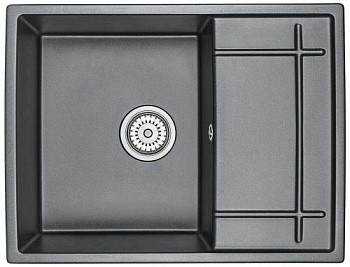 Кухонная мойка GRANULA (6501, ШВАРЦ) - купить в интернет-магазине Sun-buy