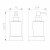 Дозатор мыла WONZON & WOGHAND, Хром (WW-8333) Дозатор мыла WONZON & WOGHAND, Хром (WW-8333) - купить в интернет-магазине Sun-buy