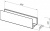 Полка Aquanet Магнум 40x12 сталь браш 00334110 Полка Aquanet Магнум 40x12 сталь браш 00334110 - купить в интернет-магазине Sun-buy
