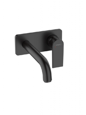 Смеситель для раковины, Hansgrohe, Vernis Shape, цвет-черный матовый 71578670 - купить в интернет-магазине Sun-buy