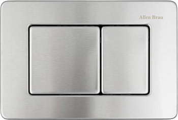 Клавиша смыва Allen Brau Infinity 9.20006.BN сталь браш - купить в интернет-магазине Sun-buy