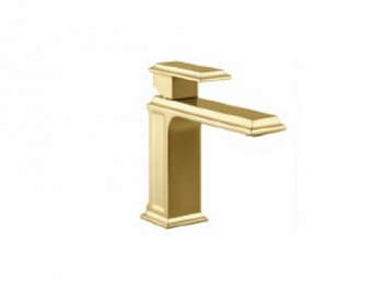 * Смеситель для раковины, Gessi, Eleganza, цвет-шлифованное золото - купить в интернет-магазине Sun-buy
