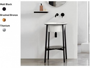 Каркас, CIELO, Catino Tondo, для консоли, шг 500*500, цвет-Brushed Bronze CASTT BZ - купить в интернет-магазине Sun-buy