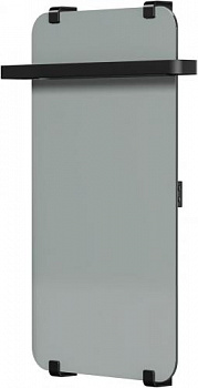 Полотенцесушитель электрический Allen Brau Infinity 80x44 с рейлингом 2.0 и креплением, черный матовый 00325657 - купить в интернет-магазине Sun-buy