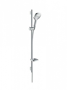 Душевой гарнитур, Hansgrohe, Raindance Select E, цвет-белый/хром 26623400 - купить в интернет-магазине Sun-buy