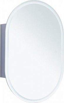 Зеркальный шкаф Aquanet Монте 60 белый, с LED подсветкой 00344788 - купить в интернет-магазине Sun-buy