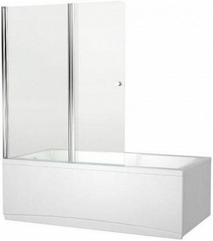 Шторка на ванну Aquanet Alfa 4 NF6222-pivot , прозрачное стекло - купить в интернет-магазине Sun-buy