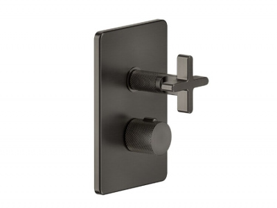 * Смеситель для душа, Gessi, Inciso, цвет-Copper Brushed PVD - купить в интернет-магазине Sun-buy