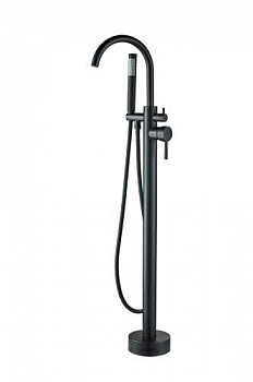Смеситель BRAIES Matt Black для отдельностоящей ванны, цвет матовый черный, латунь BOCH MANN BM8921 - купить в интернет-магазине Sun-buy