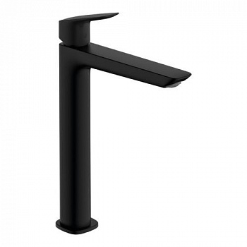 Смеситель для раковины, Hansgrohe, Logis, цвет-черный матовый 71258670 - купить в интернет-магазине Sun-buy